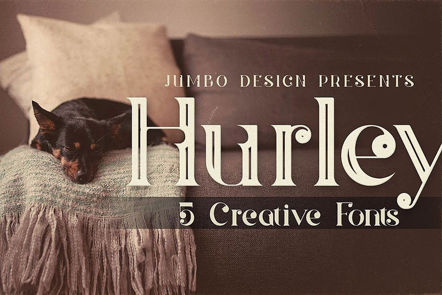 Hurley - Vintage Style Font Free Download