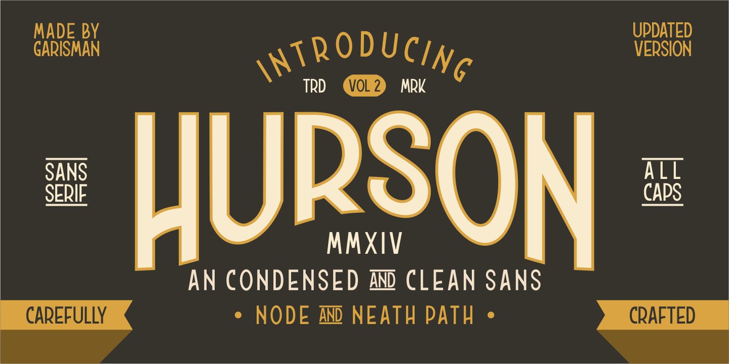 Hurson Clean Font Free Download