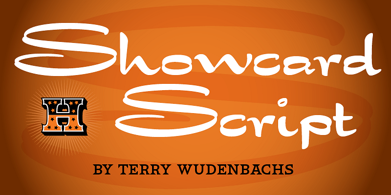 HWT Showcard Script Font Free Download Free Download