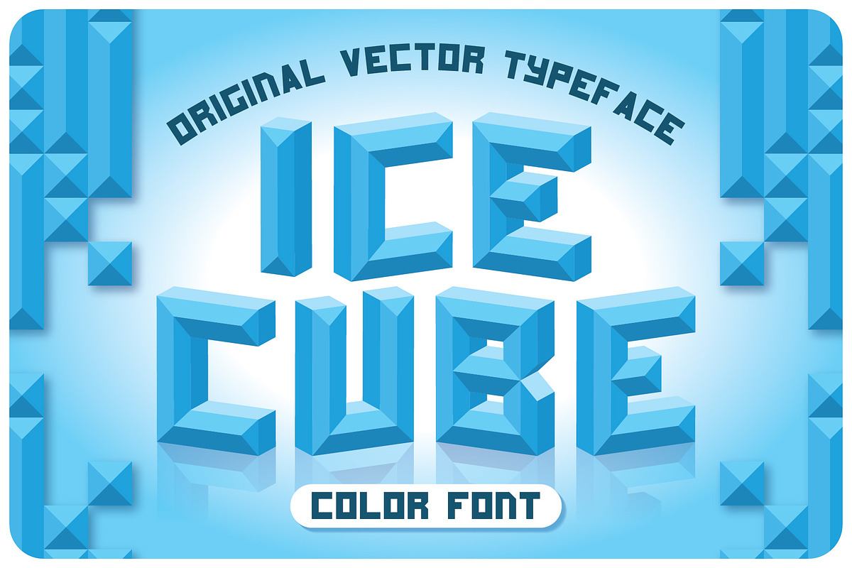 Ice Cube Color Font Free Download Free Download