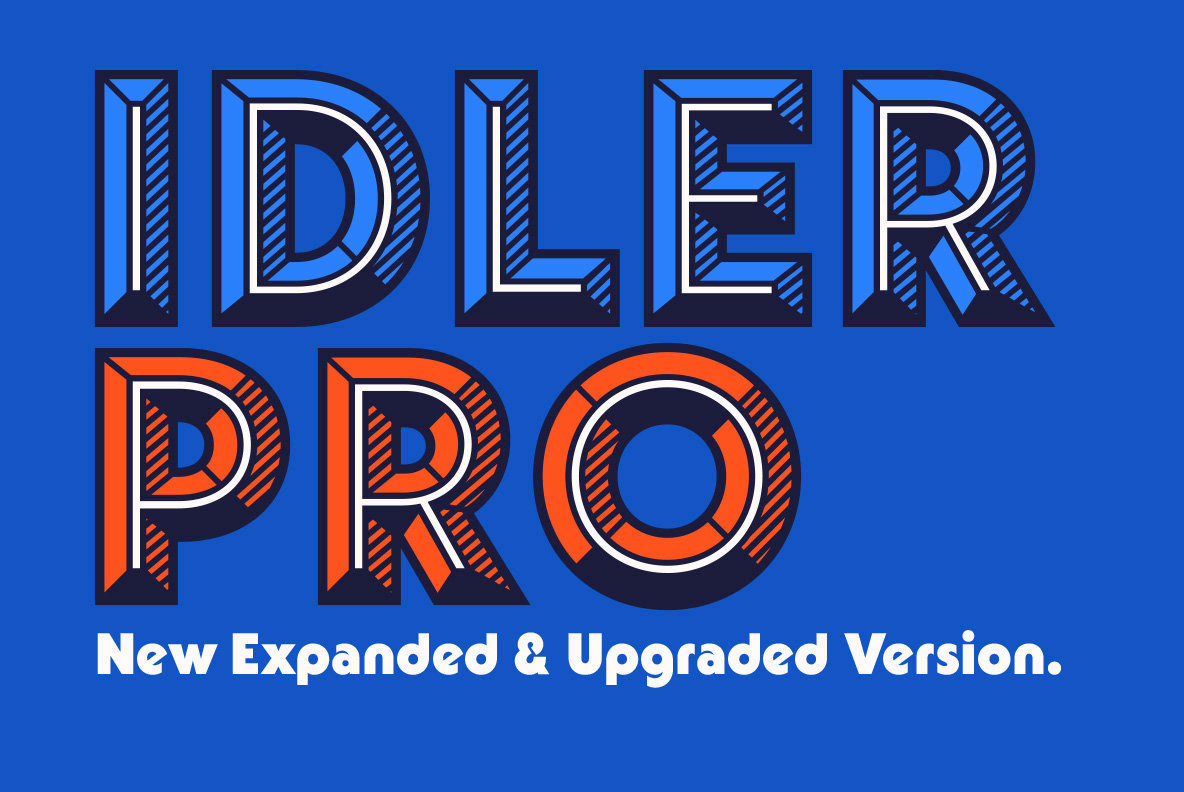 Idler Pro Font Free Download