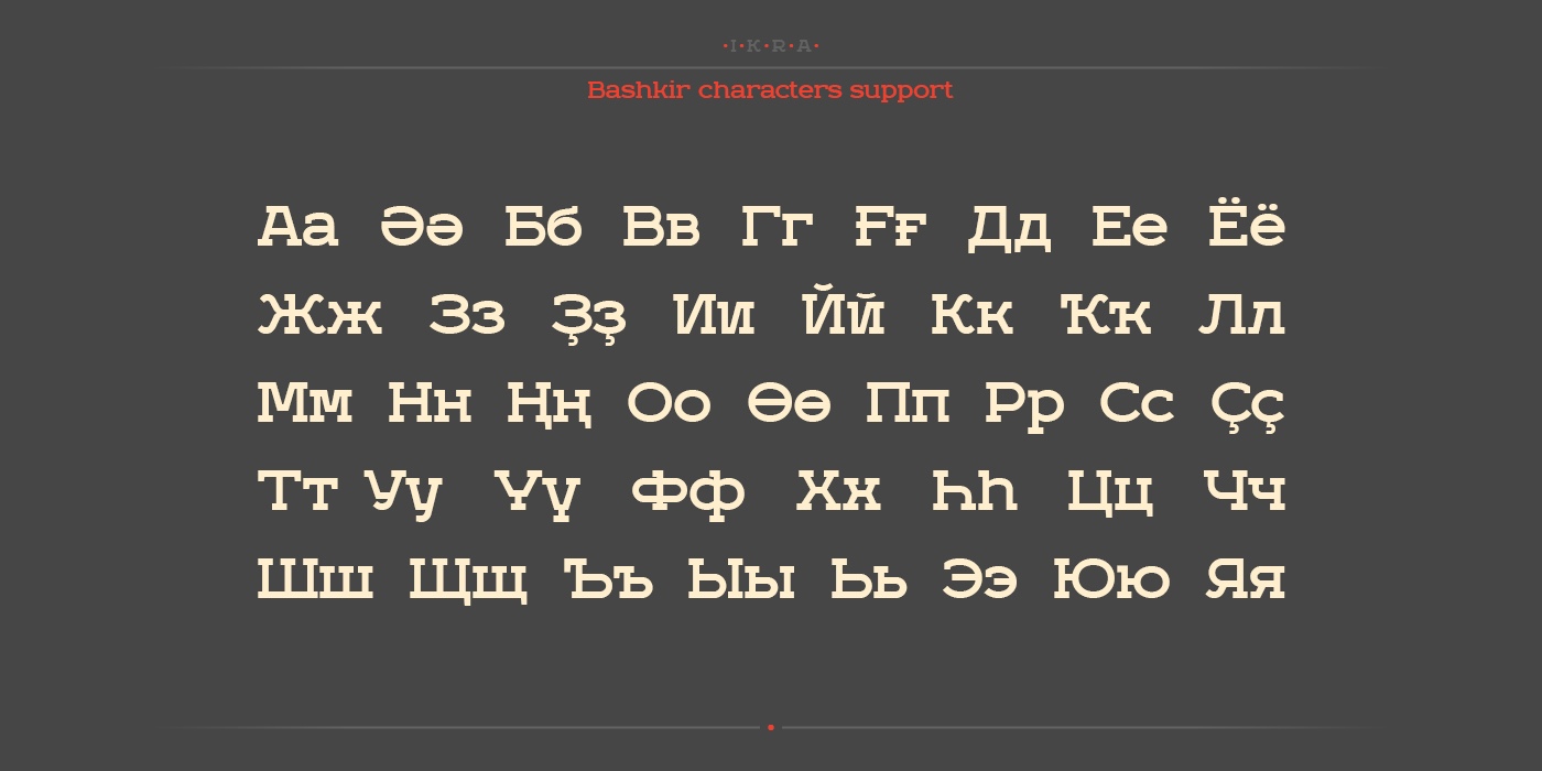 Ikra Slab Font Free Download