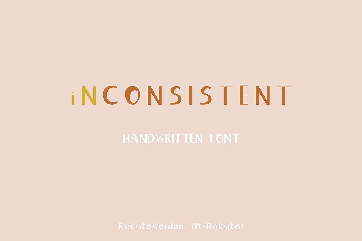 Inconsistent Handwritten Font Free Download Free Download