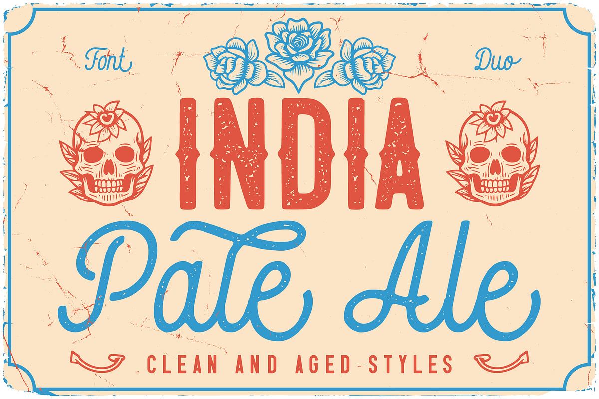 India Pale Ale font DUO Free Download Free Download