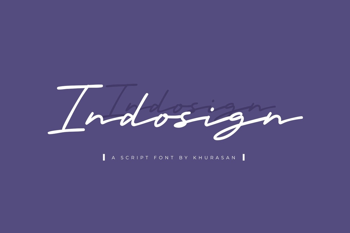 Indosign Font Free Download