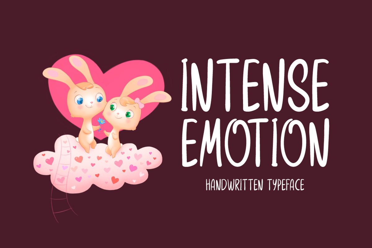 Intense Emotion Typeface Free Download Free Download