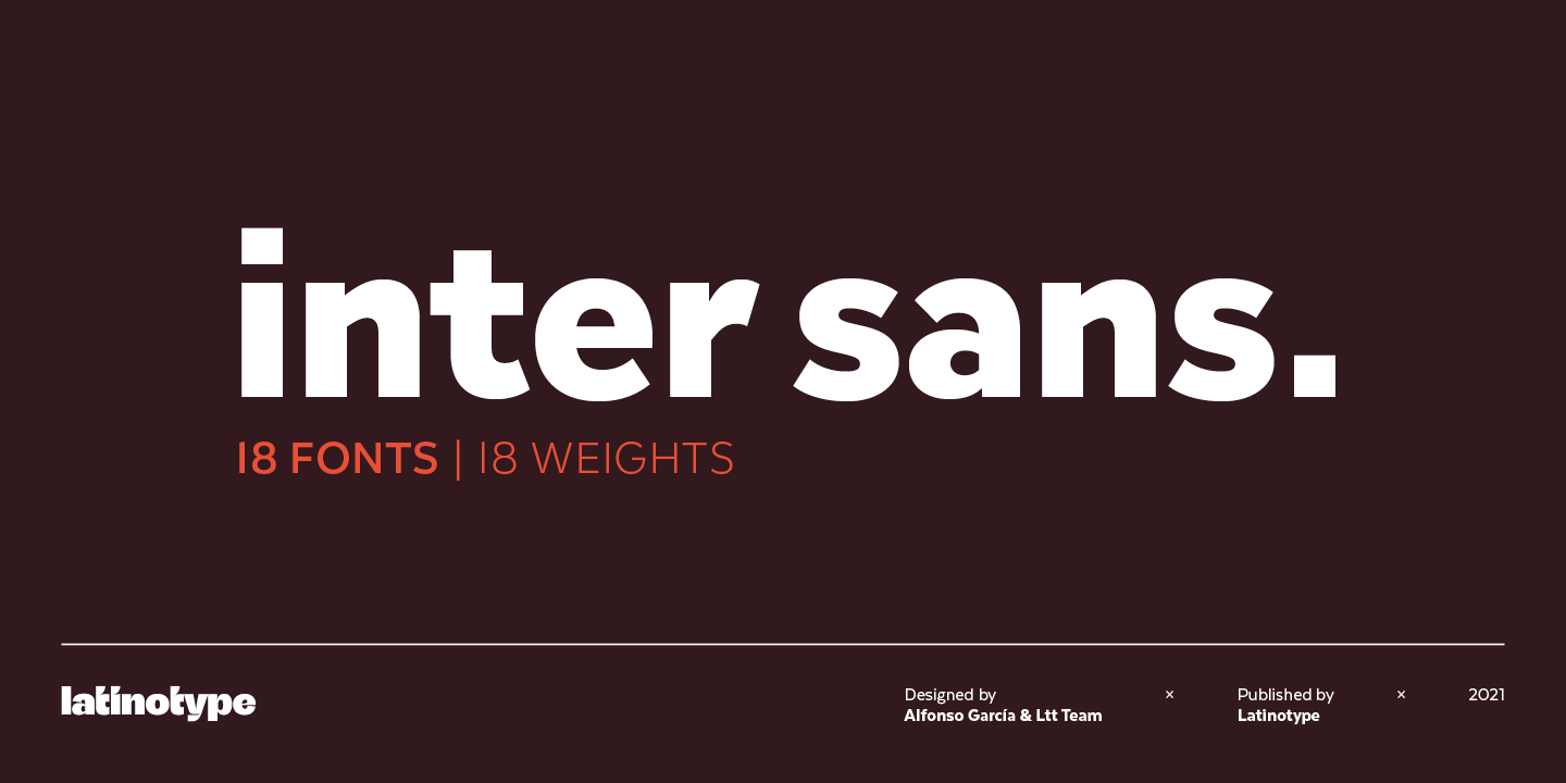 Inter Sans Free Download Free Download