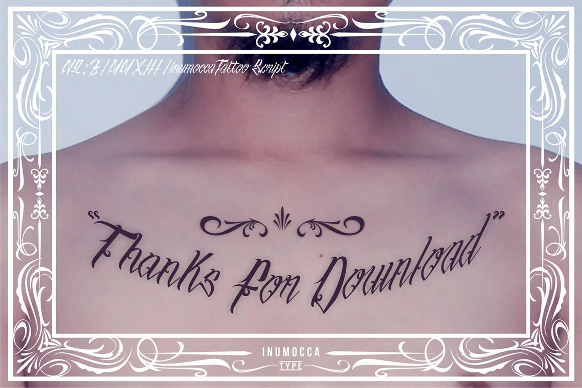 inuTattoo Script + Poster Vector