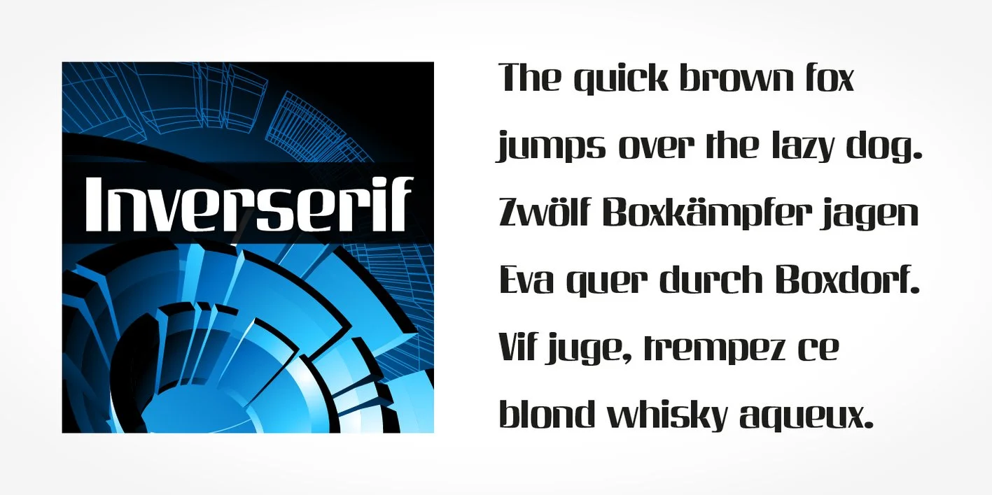 Inverserif Font