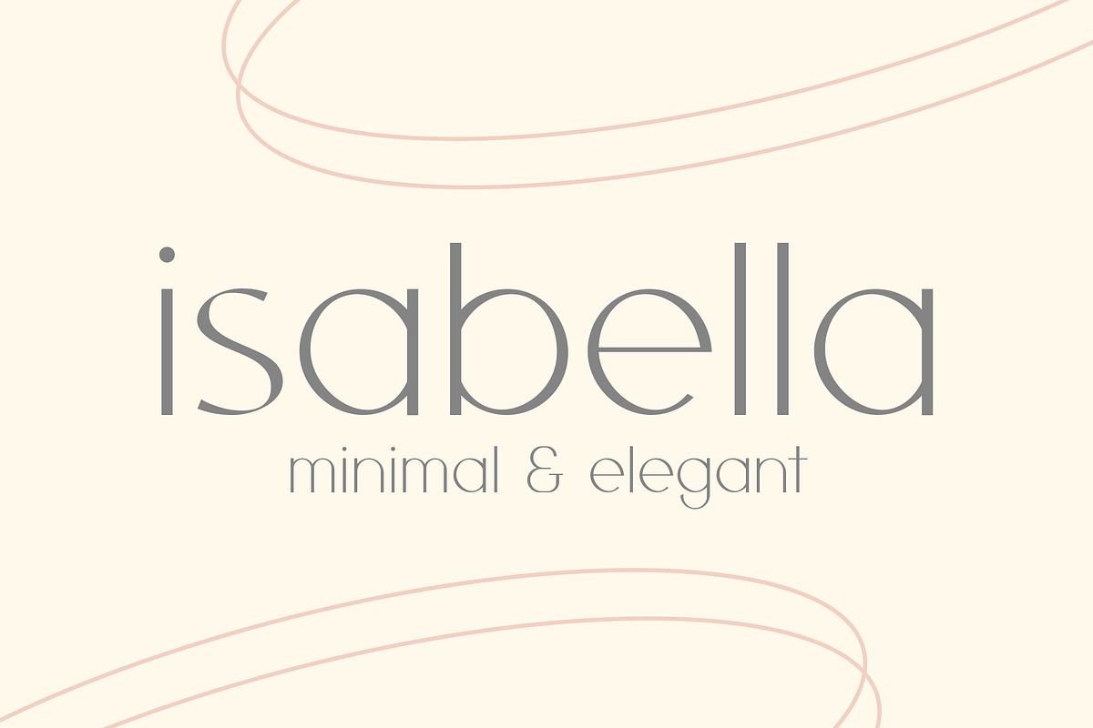 Isabella - Sophisticated Typeface Free Download Free Download