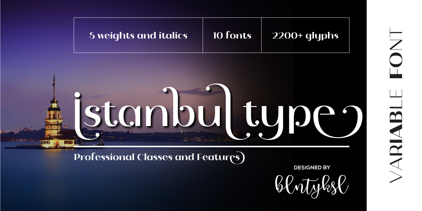 Istanbul Type Variable Free Download Free Download