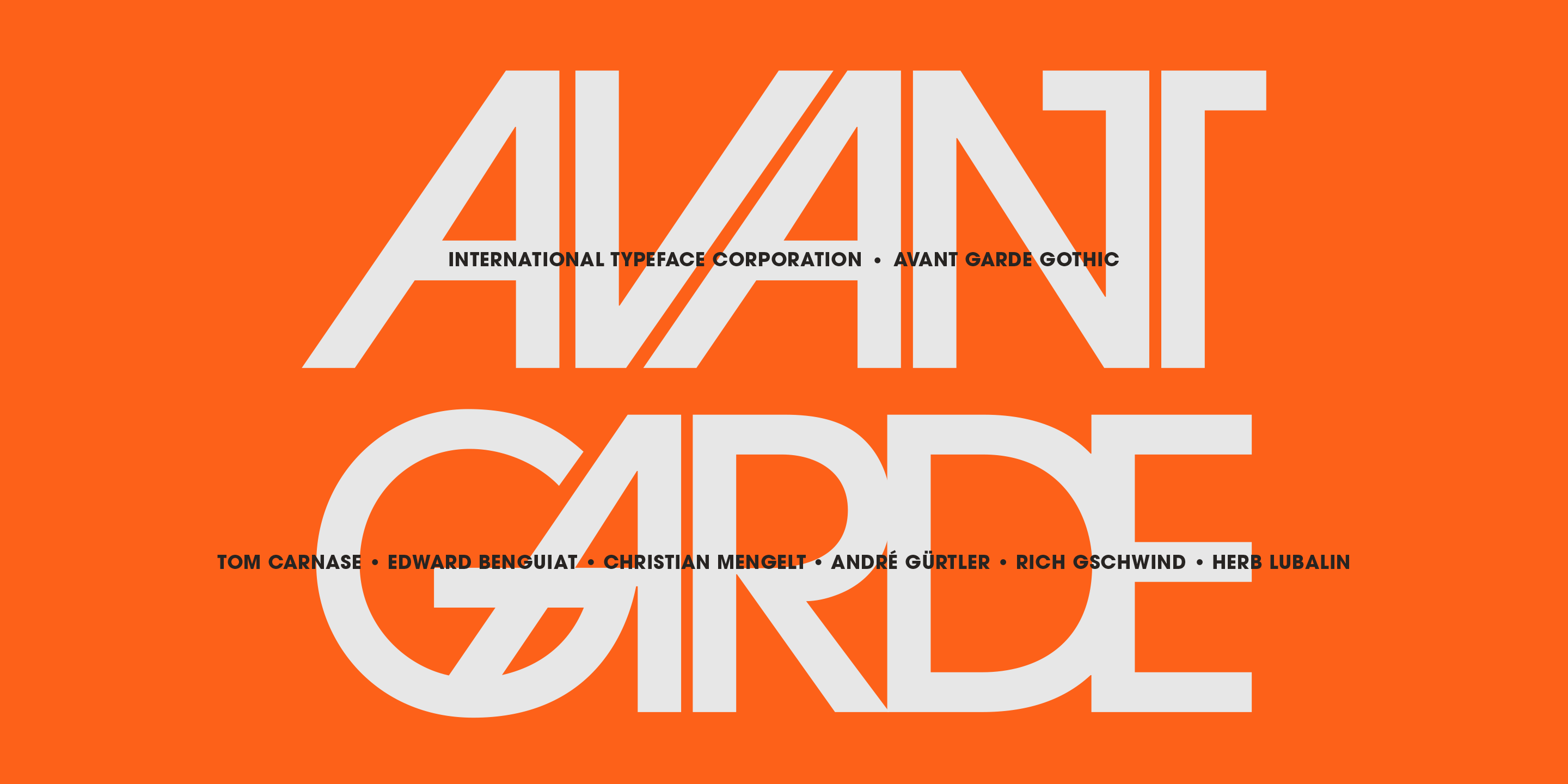 ITC Avant Garde Gothic Free Download Free Download