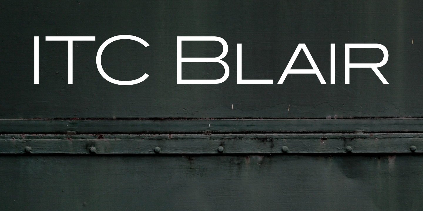 ITC Blair Free Download Free Download