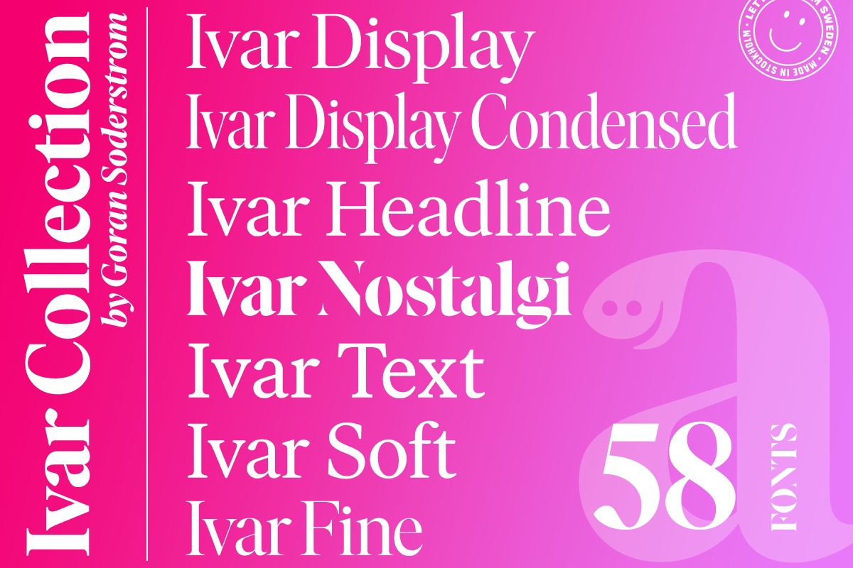 Ivar Collection Font Free Download