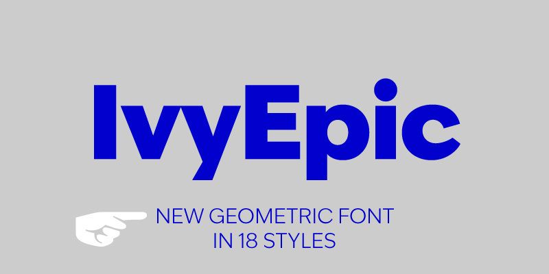 IvyEpic Font Free Download Free Download