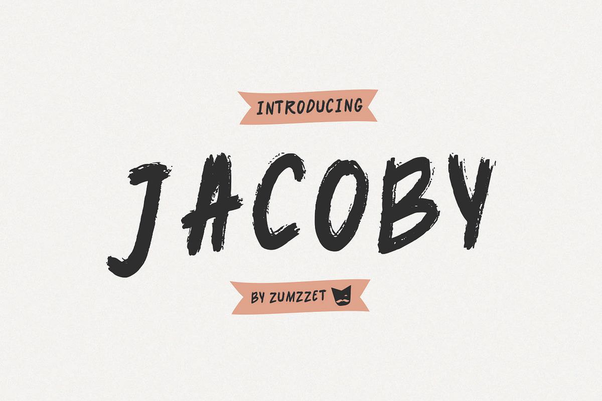 Jacoby Cool & Playful Font Free Download Free Download