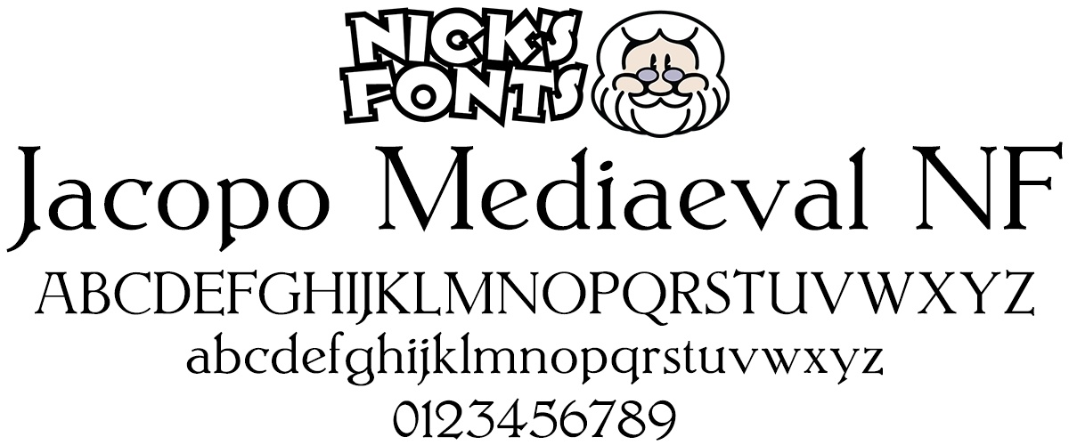 Jacopo Mediaeval NF Font Free Download