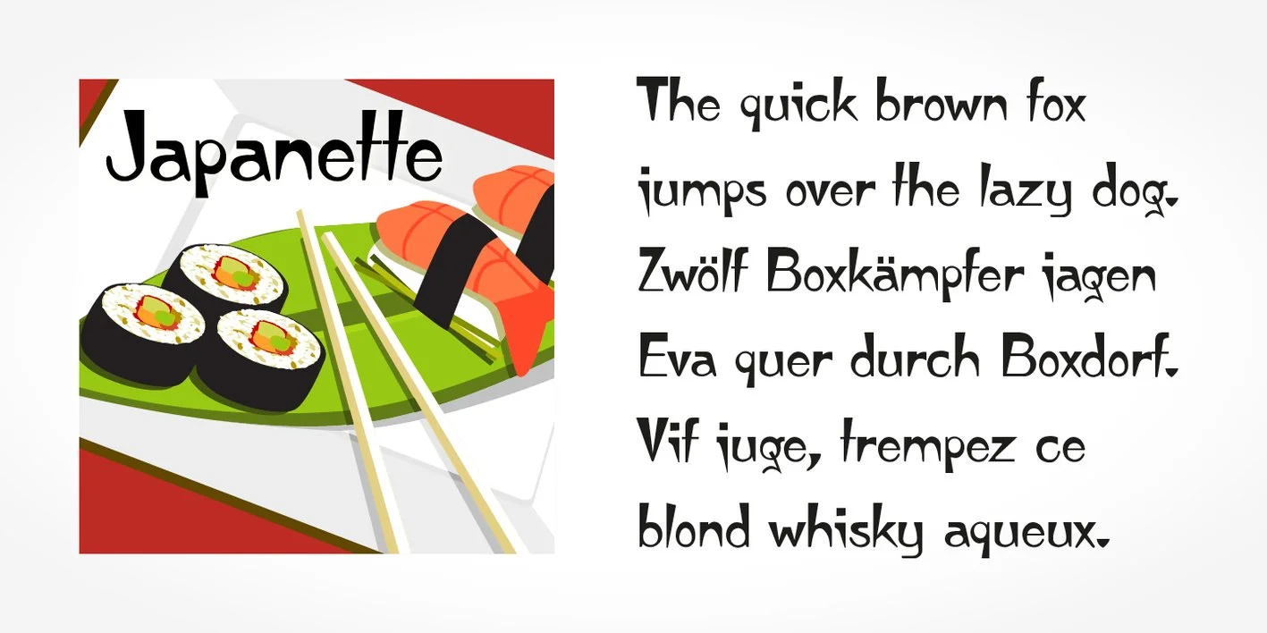 Japanette Font