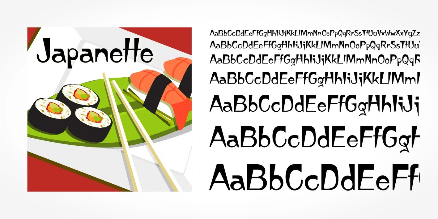 Japanette Font