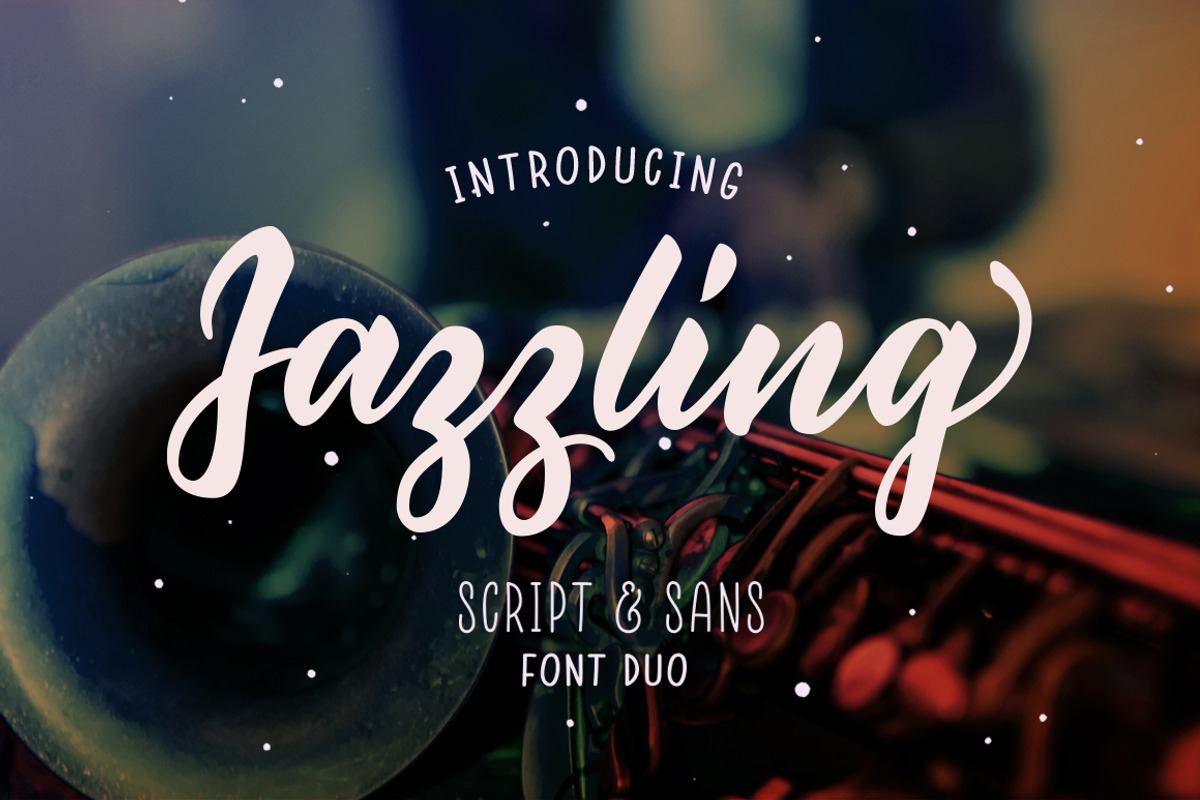 Jazzling Script & Sans - Font Duo Free Download Free Download