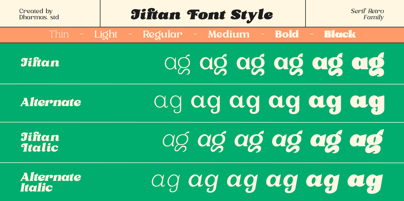 Jiftan Font Free Download