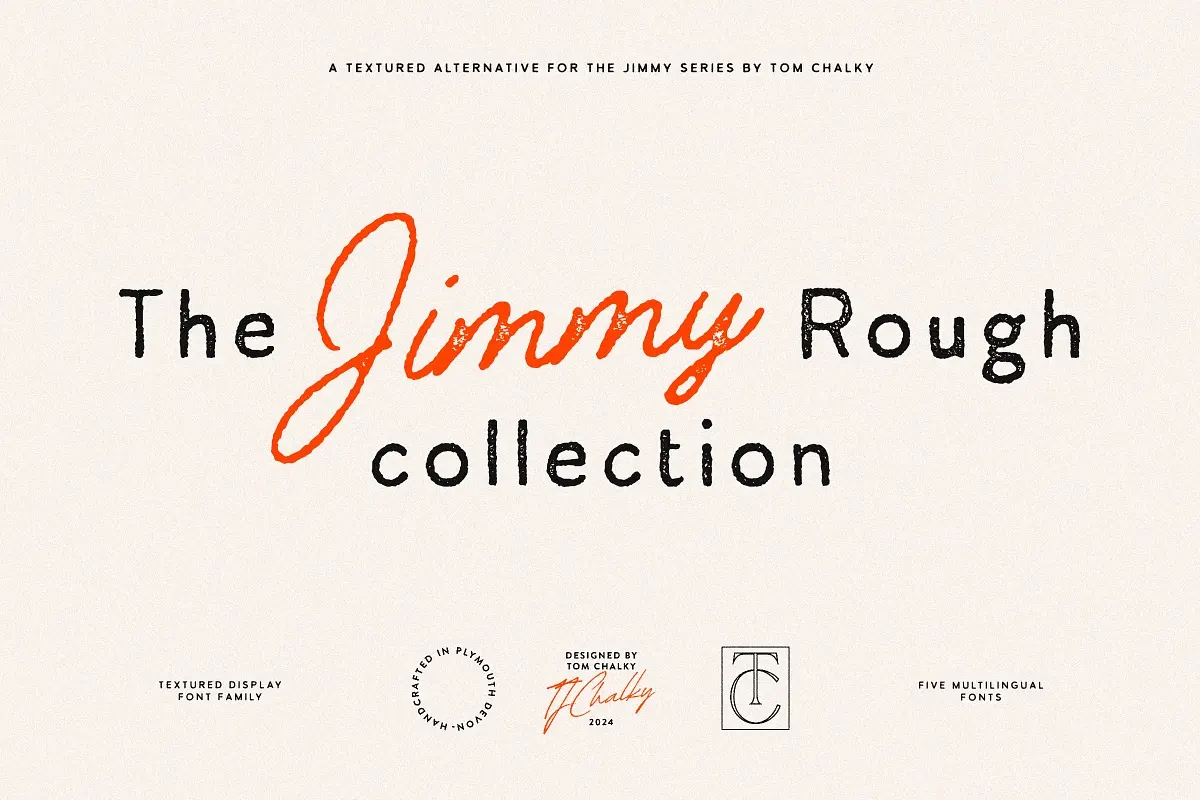 Jimmy Rough Font Collection Free Download Free Download