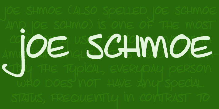 Joe Schmoe Free Download Free Download