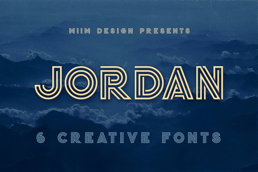 Jordan - Display Font Free Download