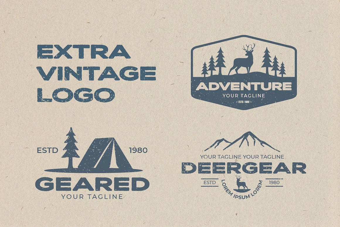 Jorude - Handdrawn Vintage Font