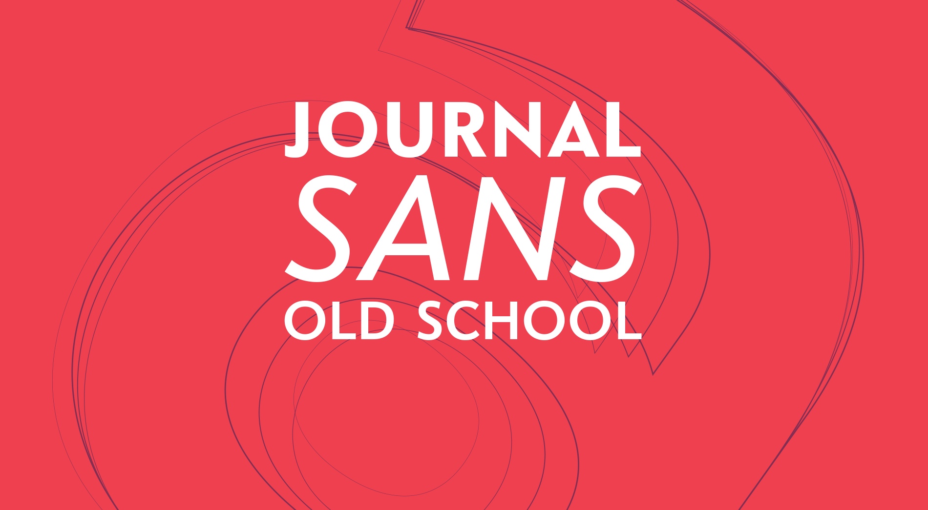 Journal Sans Old School Font Free Download