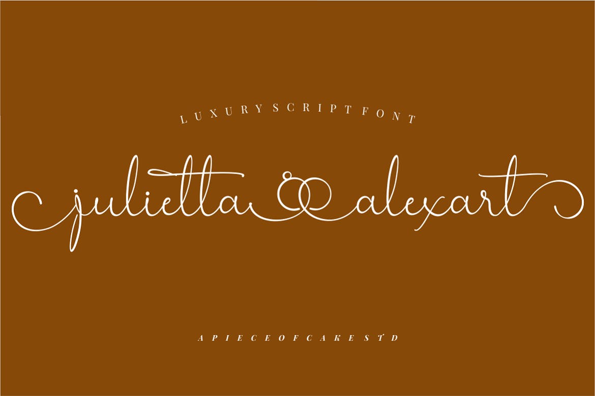 Julietta Alexart - A Wedding Font Free Download