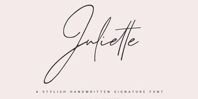 Juliette Signature Free Download Free Download