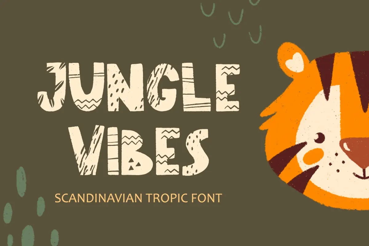 Jungle Vibes • Font Family Free Download Free Download