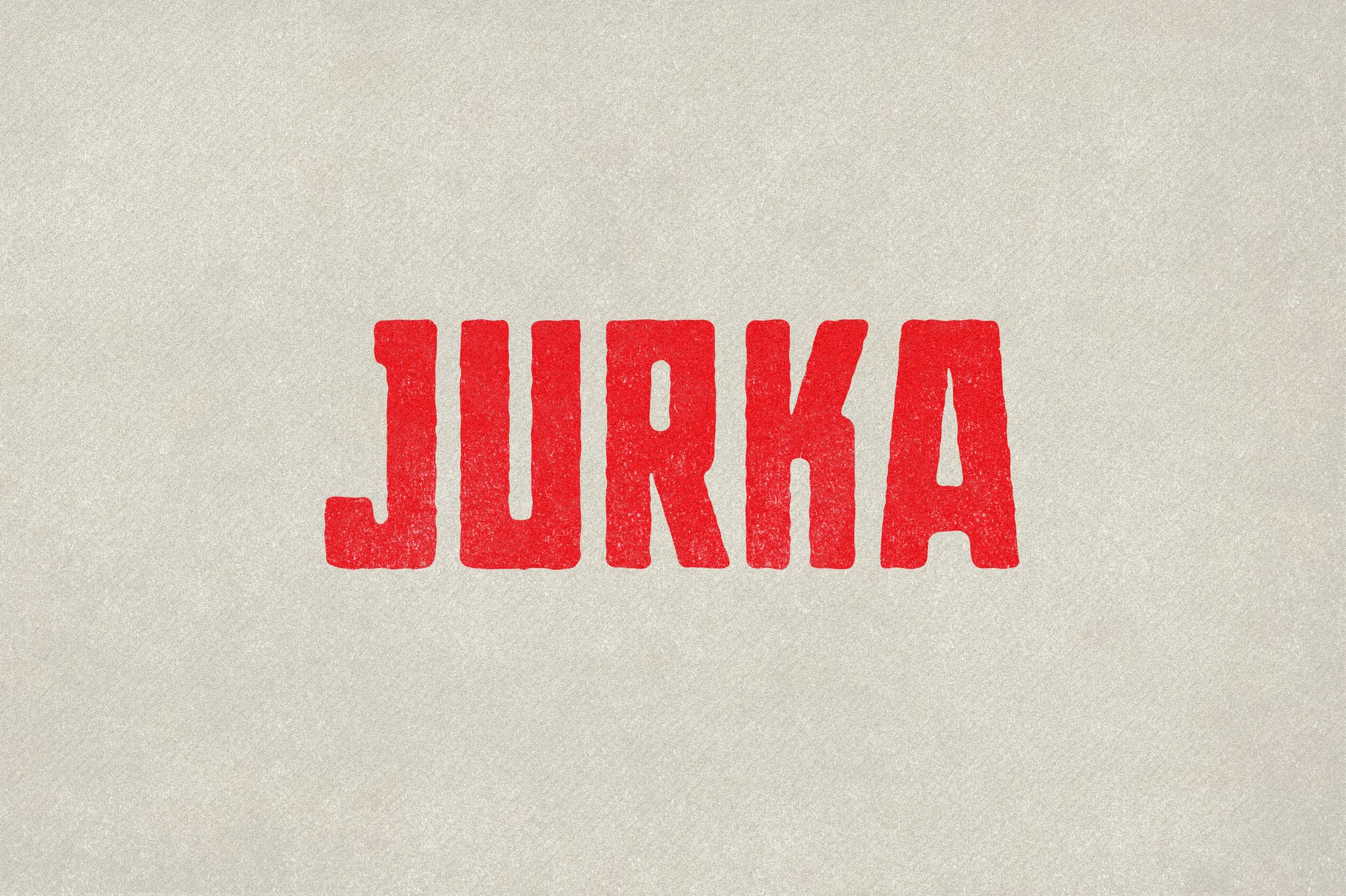 Jurka typeface Free Download