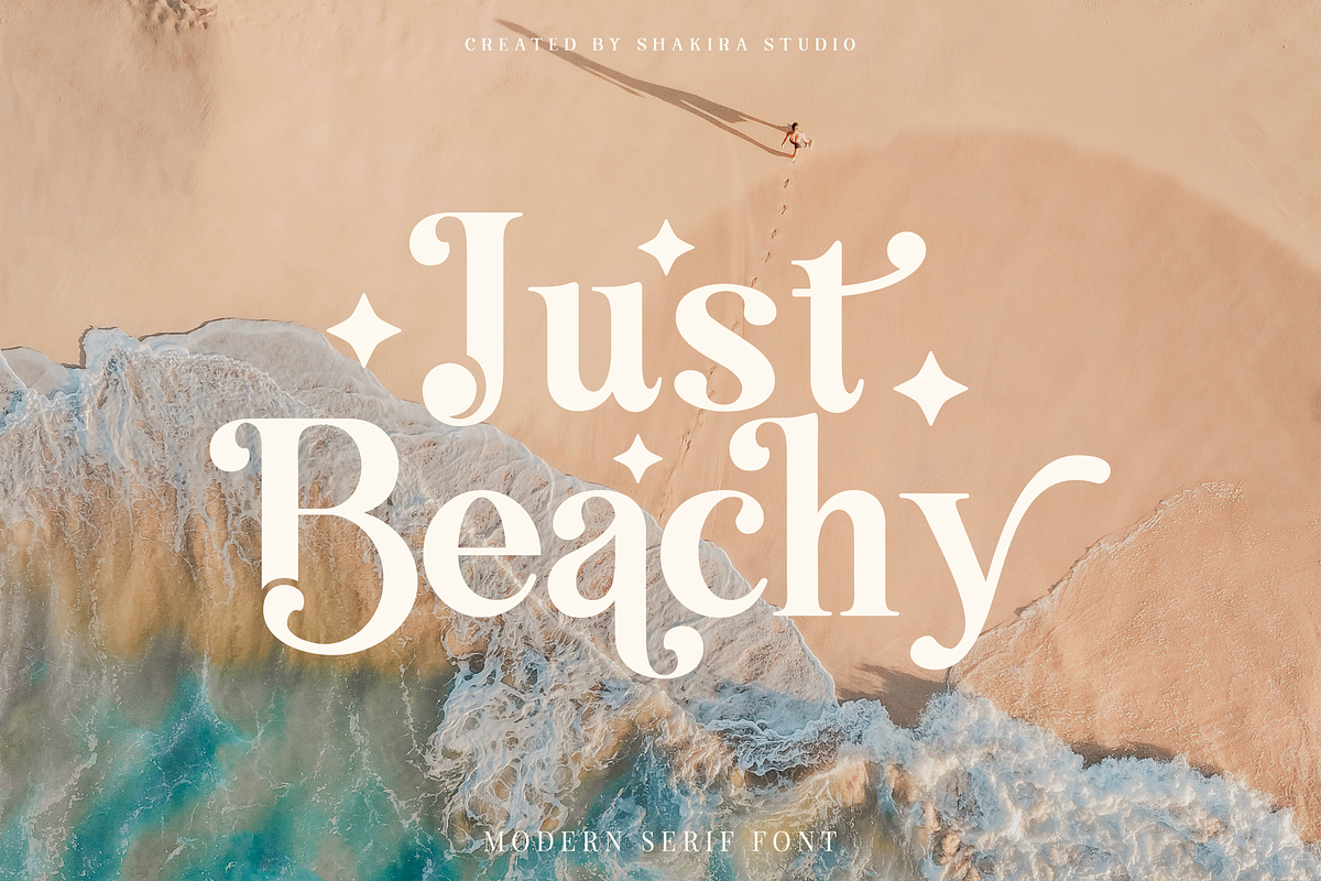 Just Beachy - Serif Font Free Download Free Download