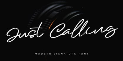 Just Calling Font Free Download