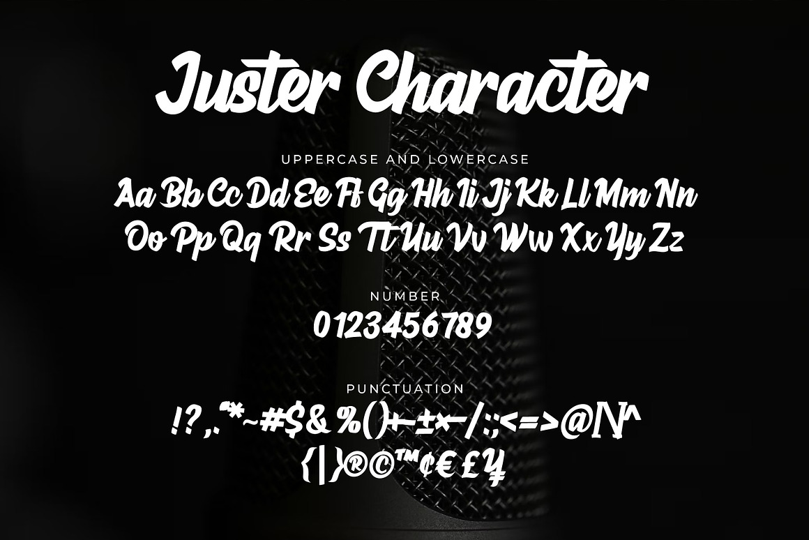 Juster Modern Script Font Free Download