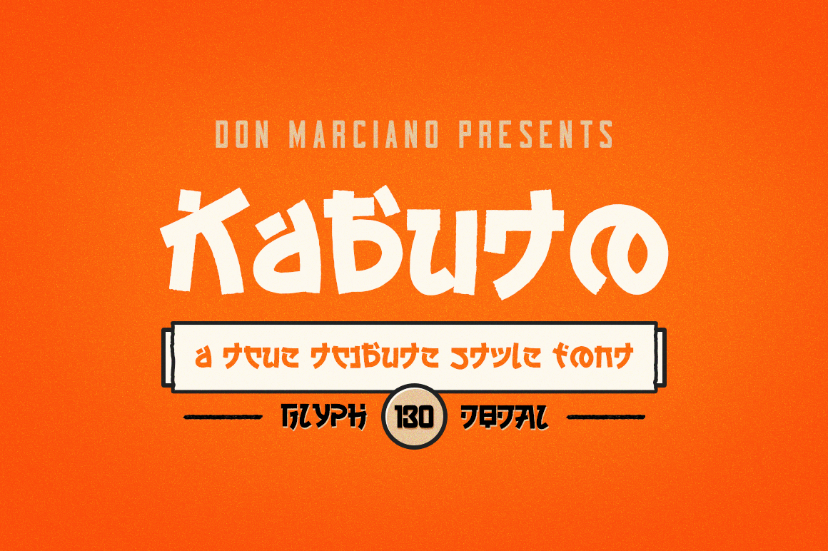 Kabuto Tribute Font Free Download