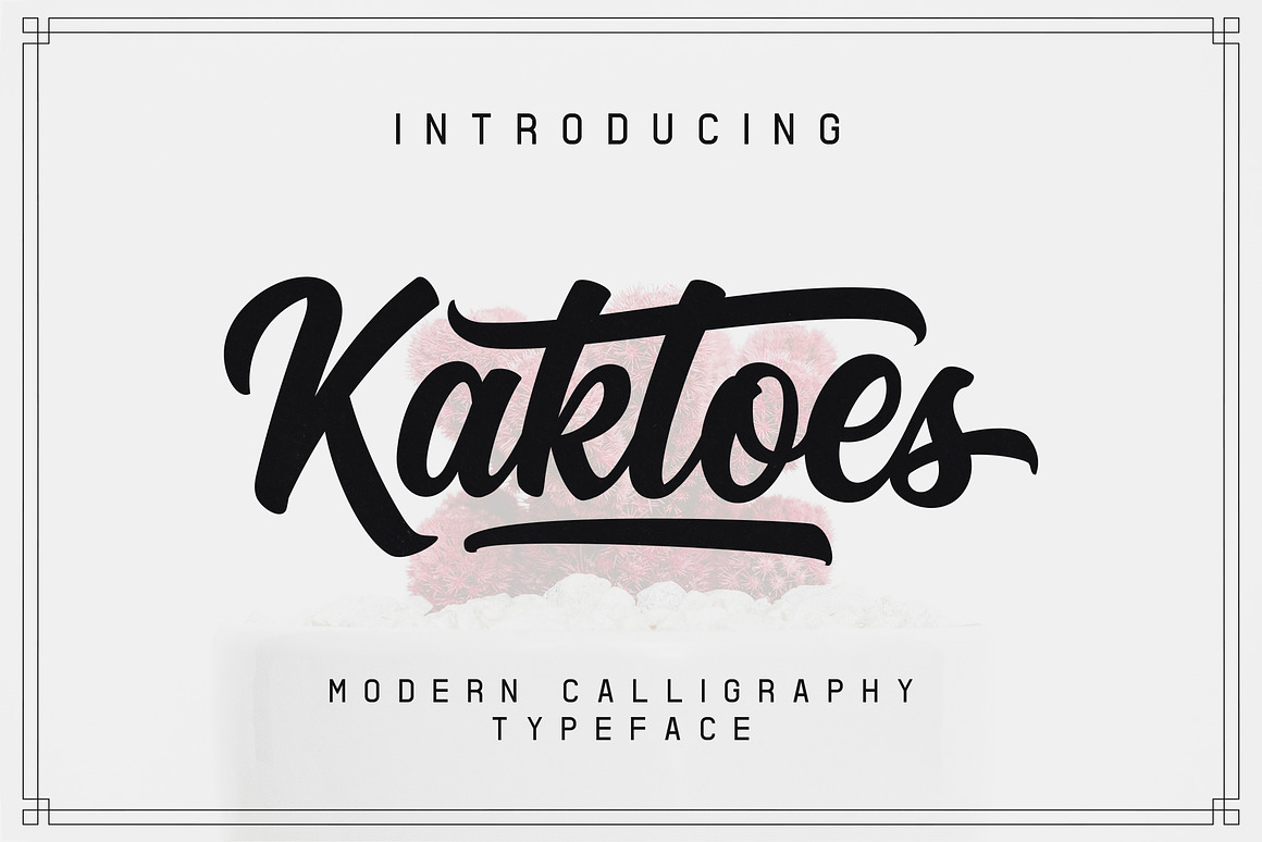 Kaktoes Script Font Free Download