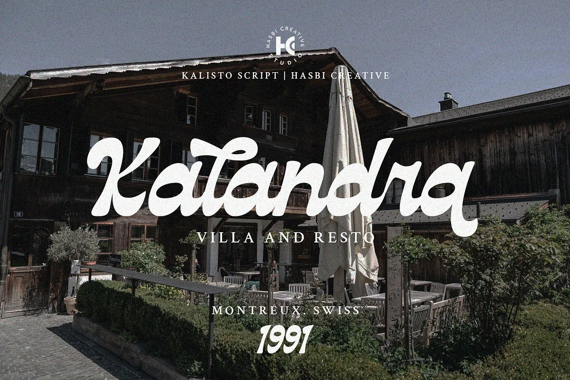 Kalisto - Retro Script Font