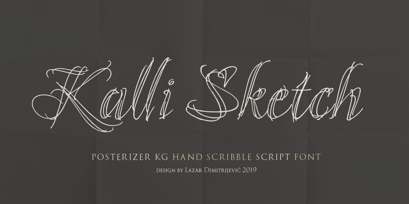 Kalli Sketch Font Free Download