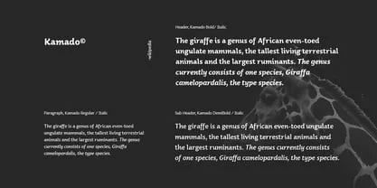 Kamado Font