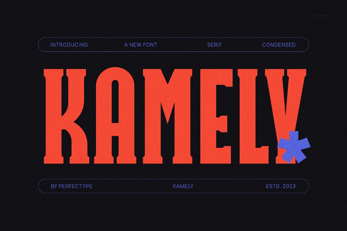 Kamely Modern Futuristic Slab Serif Free Download Free Download