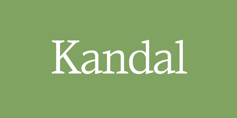 Kandal Font Free Download