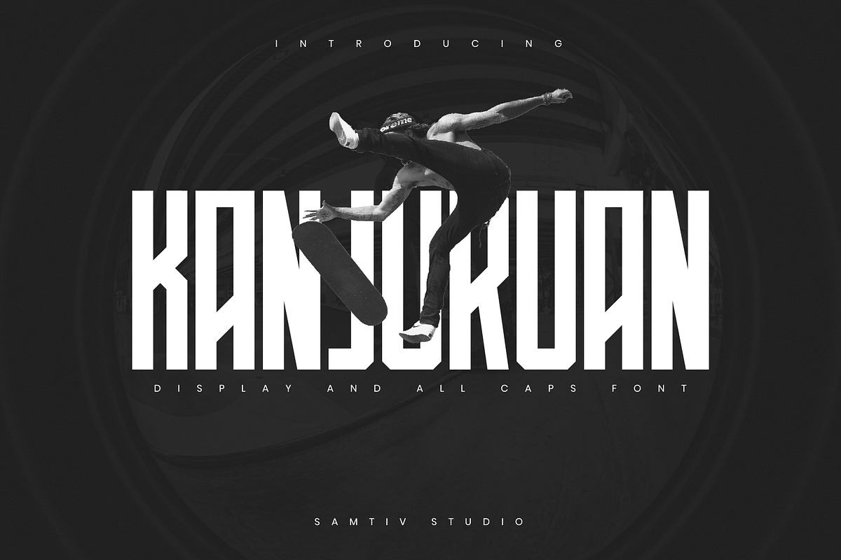 KANJURUAN - SPORT FONT DISPLAY Free Download Free Download