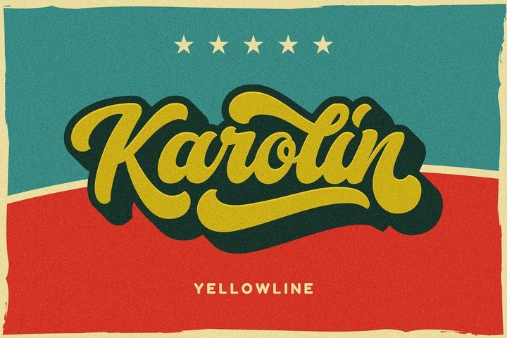 Karolin Retro Font Free Download