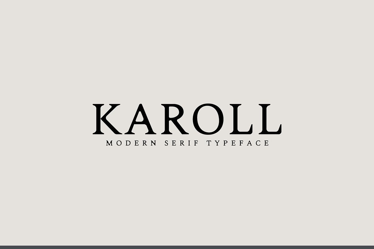 Karoll Modern Serif Font Family Free Download Free Download