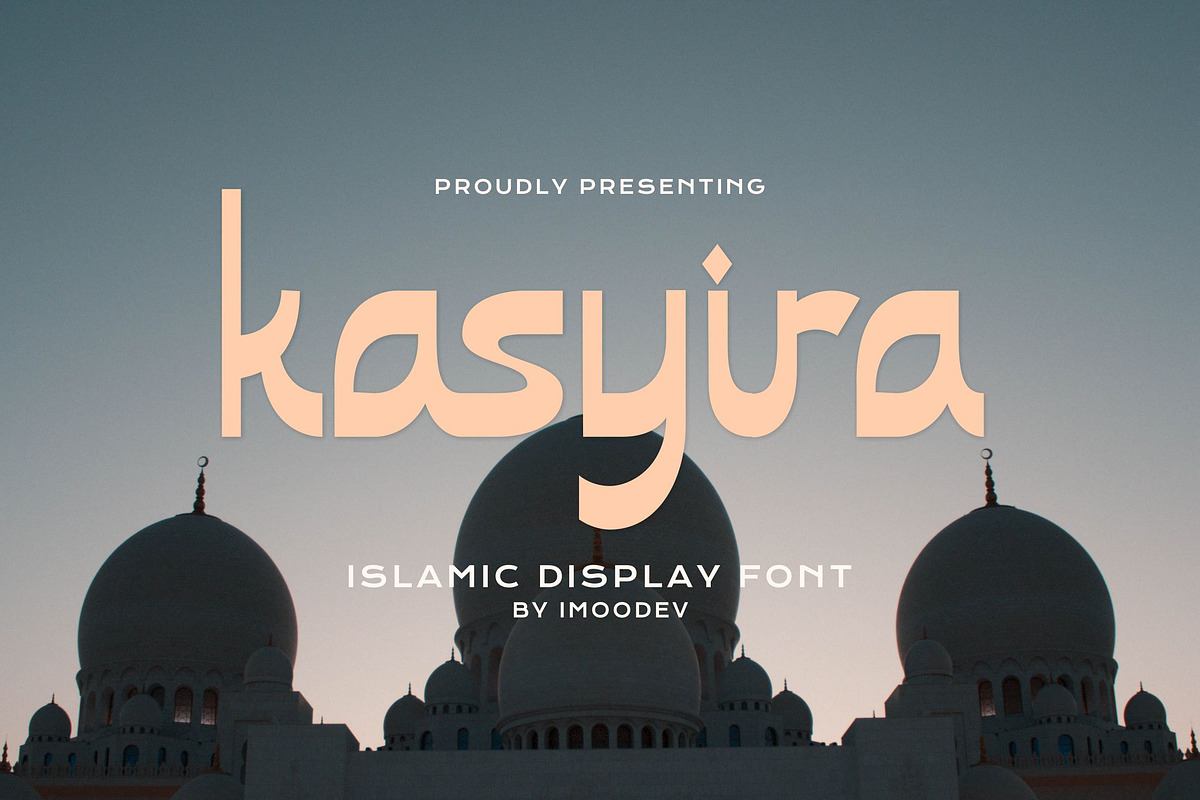 Kasyiro - Islamic Display Font Free Download Free Download