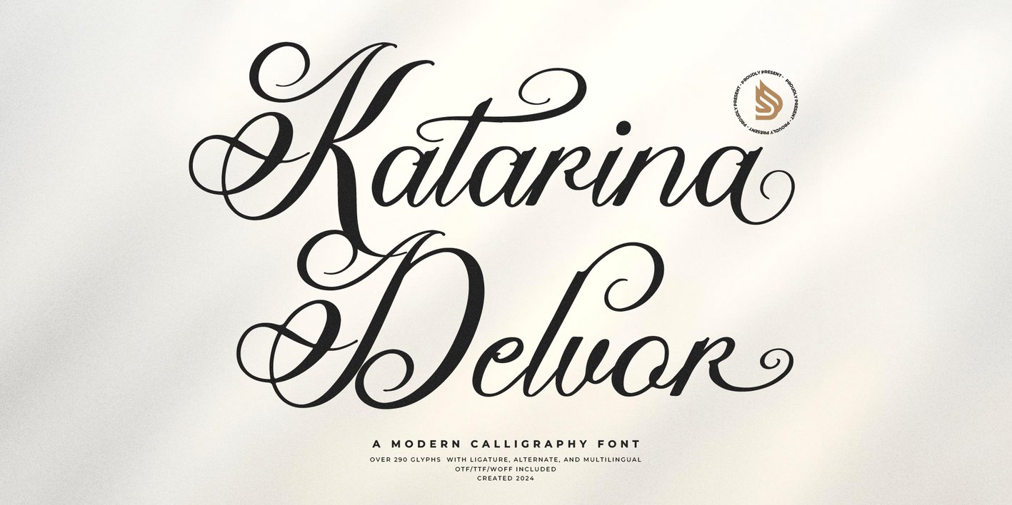 Katarina Delvor Font Free Download