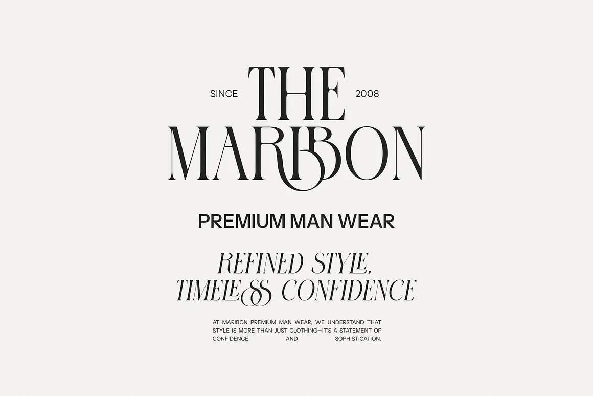 Katros Elegant Serif Font